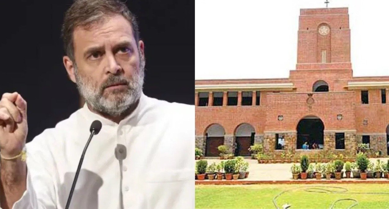 राहुल गांधी के बयान पर दिल्ली यूनिवर्सिटी की कड़ी आपत्ति, कहा – तथ्य जांचे बिना न करें टिप्पणी