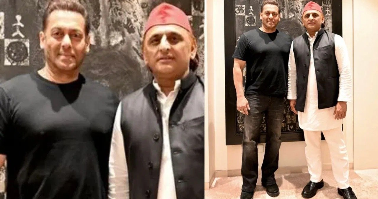 अखिलेश ने मुंबई में सलमान खान से की मुलाकात