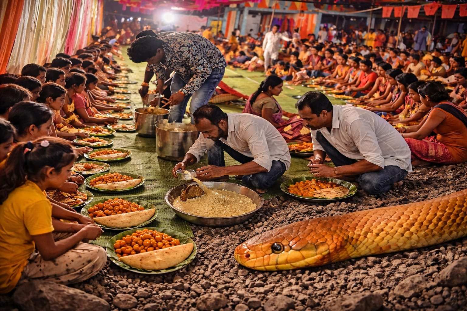 Odisha News: भागवत के प्रसाद में मिला मृत सांप, श्रद्धालुओं की अस्पताल में लगी लंबी कतार
