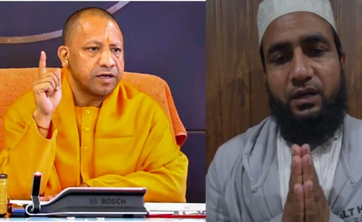 CM योगी की मां को अपशब्द कहने वाले मौलाना