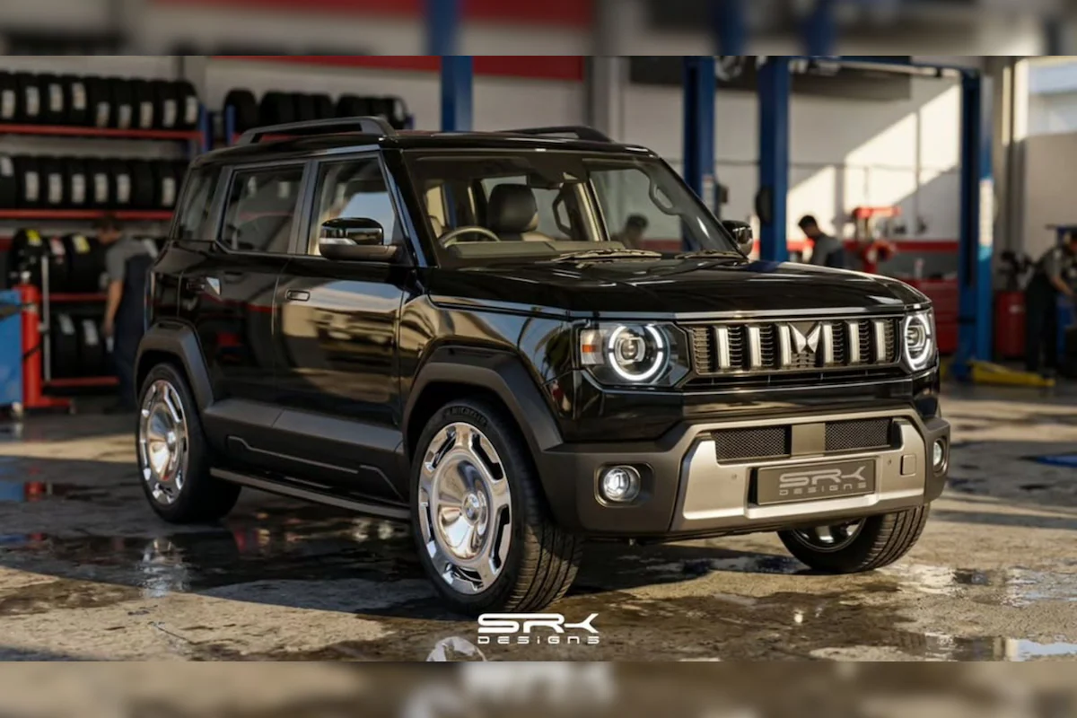 Baby Scorpio: ब्लैक लुक में ‘बेबी स्कॉर्पियो’ का फर्स्ट लुक आया सामने, जल्द हो सकती है लॉन्च