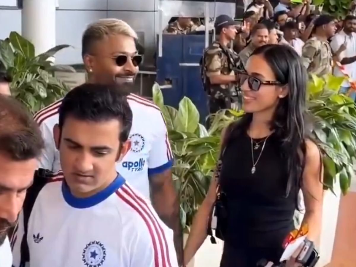 Hardik Pandya: हार्दिक पांड्या ने गर्लफ्रेंड माहिका शर्मा को गौतम गंभीर से मिलवाया, वीडियो हुआ वायरल