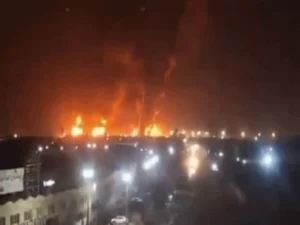 हाइफा रिफाइनरी पर ईरान का मिसाइल हमला