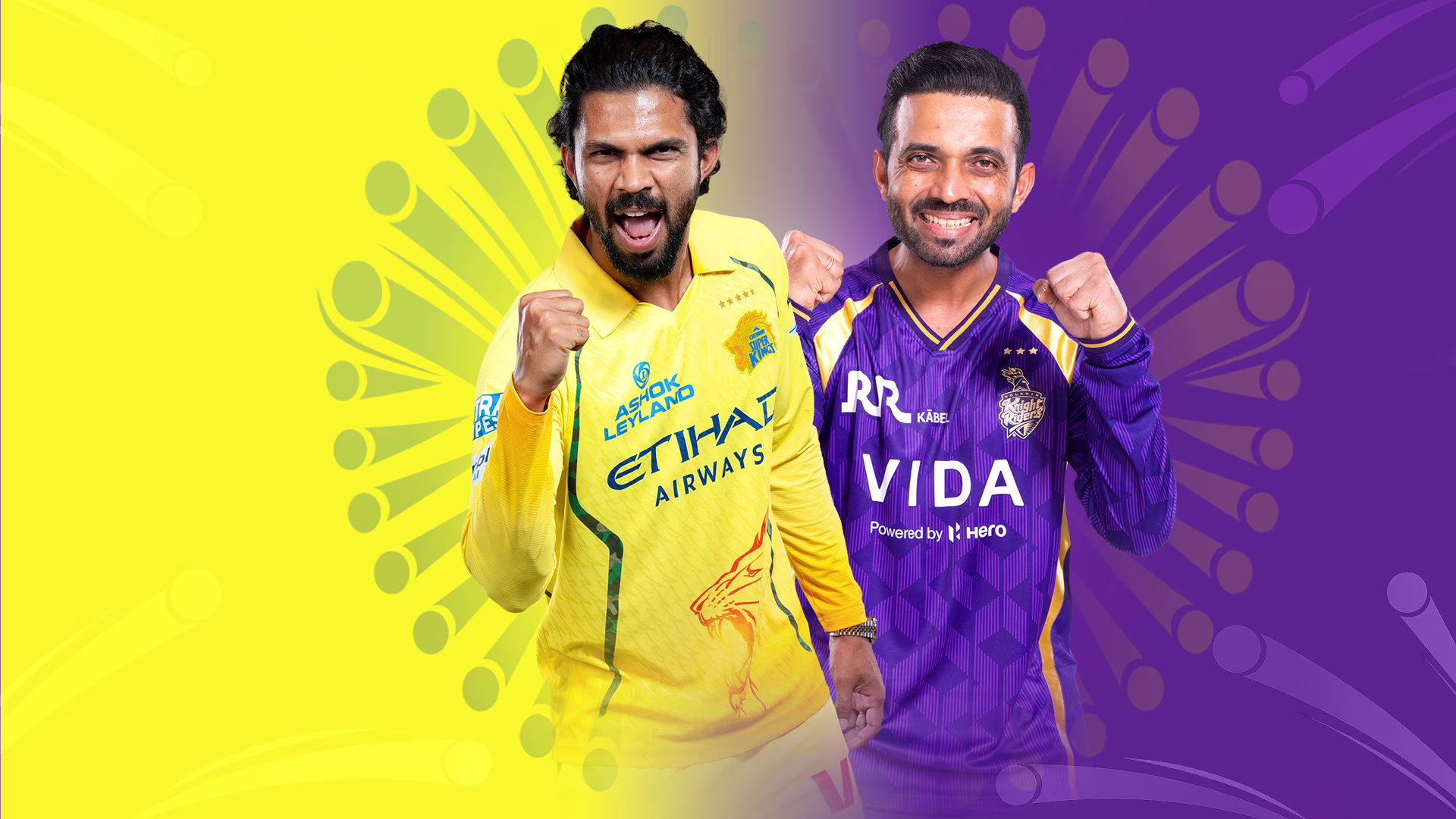 चेन्नई और कोलकाता की कड़ी टक्कर