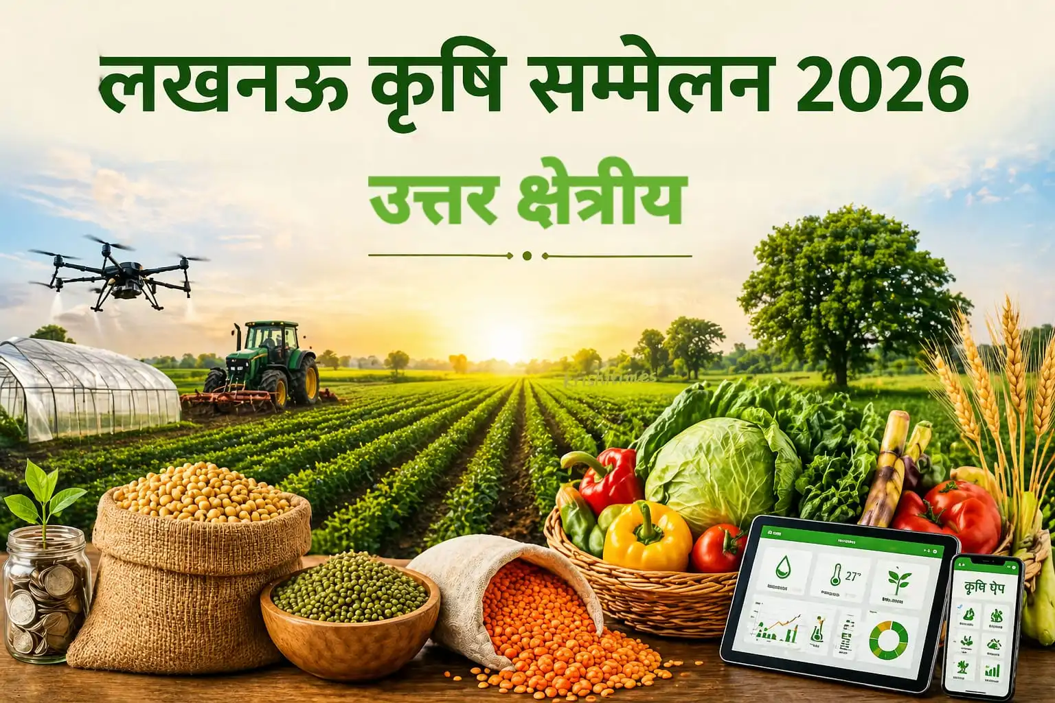 उत्तर जोन कृषि सम्मेलन 24 अप्रैल बड़ा आयोजन