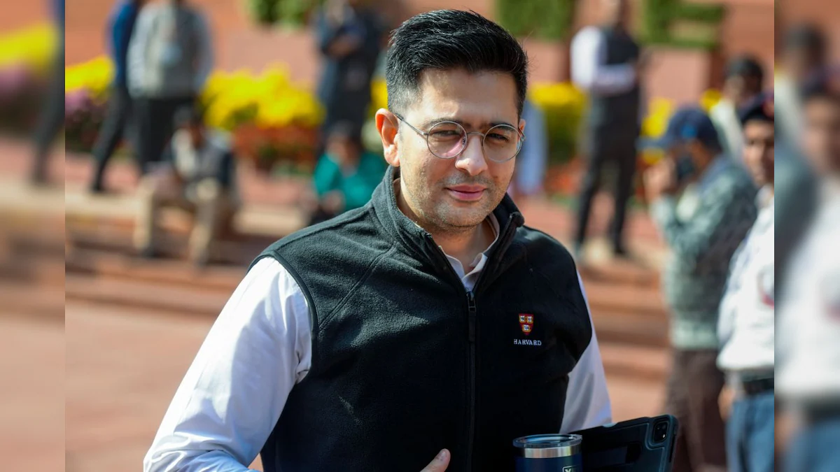 राघव चड्ढा का वीडियो वायरल