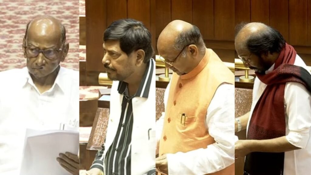 19 नए सांसदों ने ली राज्यसभा शपथ