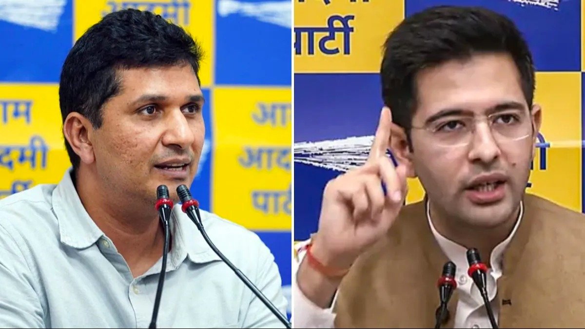 राघव चड्ढा के हमलों के बाद सौरभ भारद्वाज का पलटवार