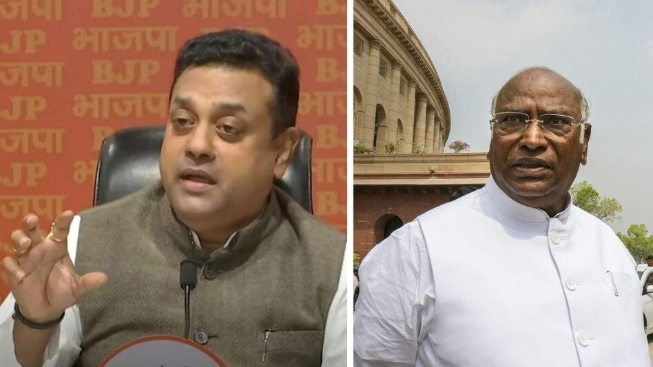 मल्लिकार्जुन खड़गे संबित पात्रा