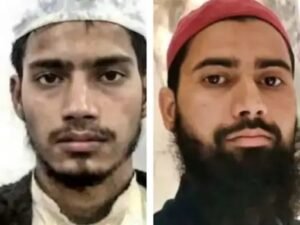 तस्वीर में जीशान (बाएं) और गुलफाम हैं, जिन्हें सलीम पर जानलेवा हमले के आरोप में पुलिस ने मुठभेड़ में मार गिराया।