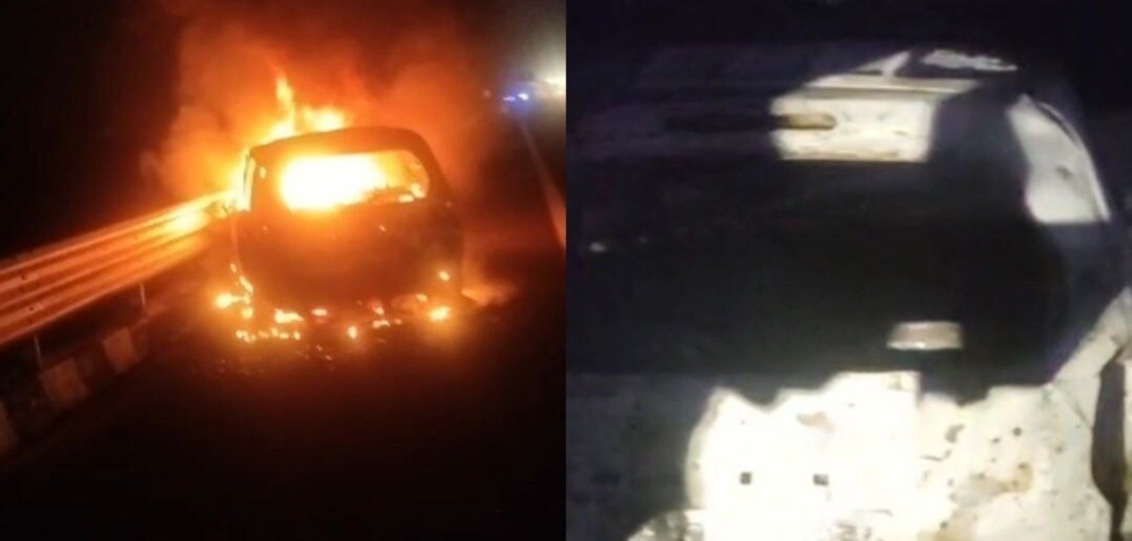 अलवर एक्सप्रेसवे पर आग में जिंदा जले 5 लोग