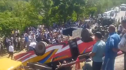 उधमपुर बस हादसा