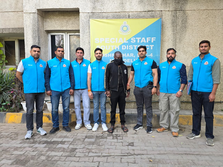 दिल्ली में ड्रग तस्करी के बड़े नेटवर्क का भंडाफोड़, नाइजीरियाई नागरिक से 10 करोड़ की कोकीन ज़ब्त