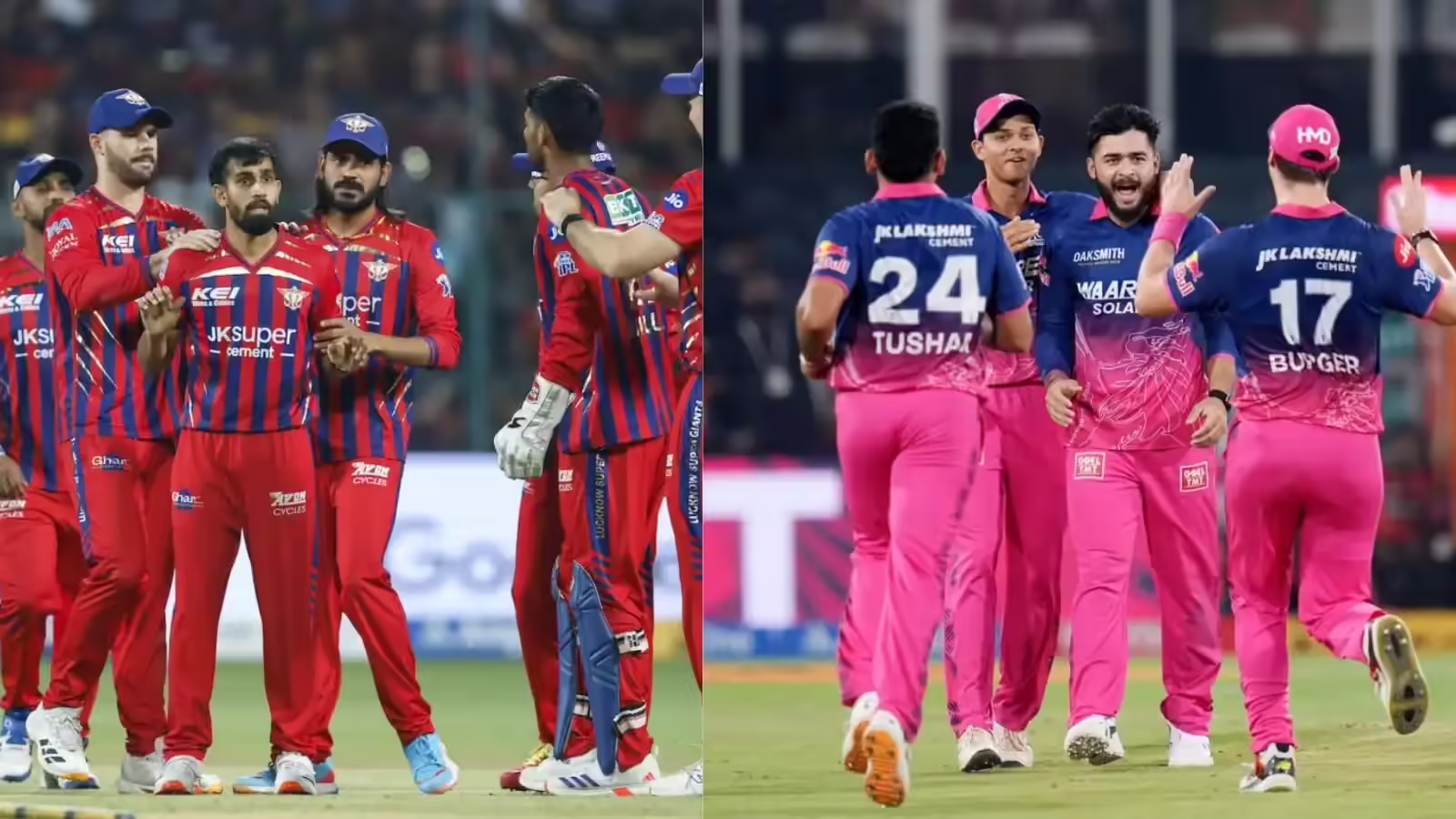 RR vs LSG: आरआर बनाम एलएसजी