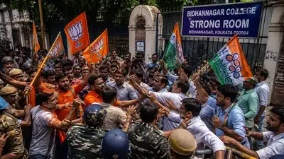 बिधाननगर में मतगणना के दौरान बड़ा हंगामा