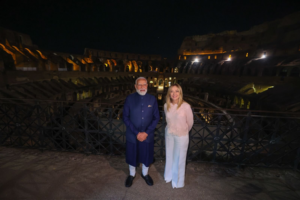 PM Modi Rome Visit: रोम में मेलोनी से मिले पीएम मोदी