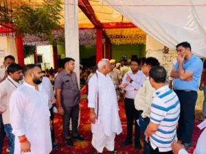 बृज 84 कोस परिक्रमा व्यवस्थाओं का निरीक्षण