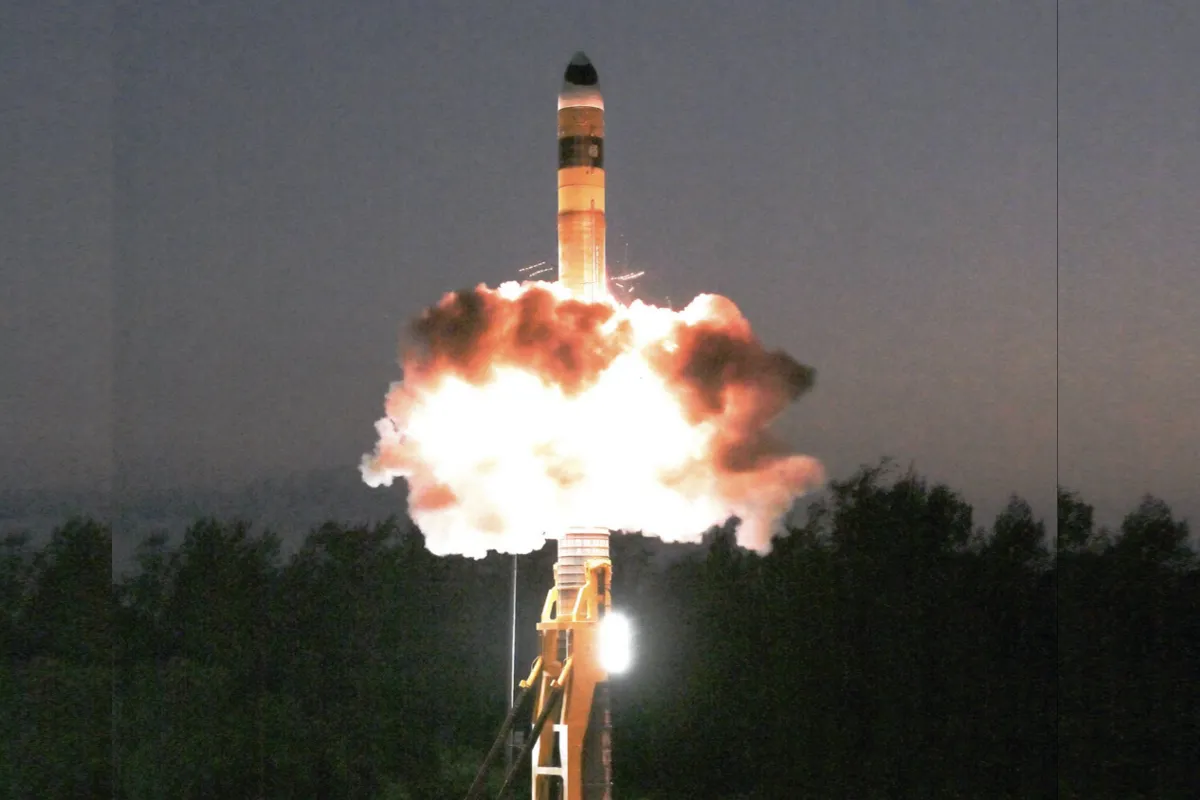 MIRV Missile Test