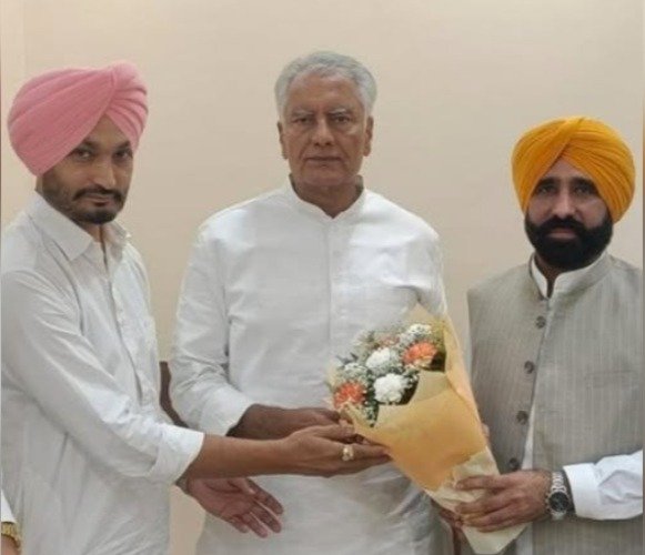 CM मान के चचेरे भाई ज्ञान सिंह BJP में हुए शामिल