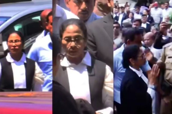 वकील के अवतार में ममता बनर्जी