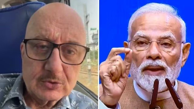 PM मोदी की 'ईंधन बचाओ' अपील के समर्थन में उतरे अभिनेता अनुपम खेर