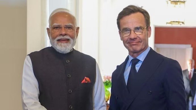 PM Modi In Sweden