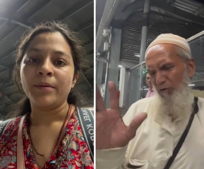 कालकाजी मेट्रो स्टेशन में बुजुर्ग ने लिफ्ट के अंदर कर दिया पेशाब