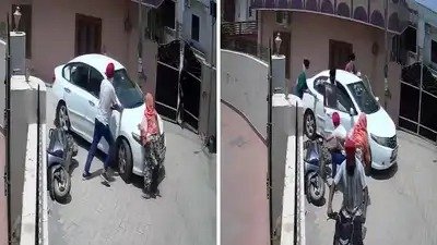 दादा-दादी के सामने बच्ची का अपहरण