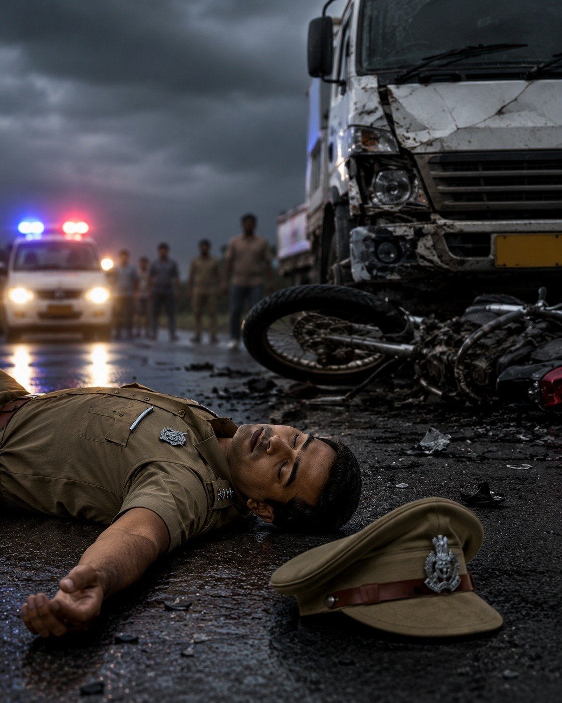 death of a constable in a road accident