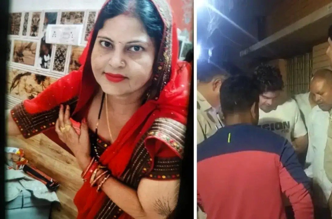 दिल्ली के गोविंदपुरी इलाके में डबल मर्डर।