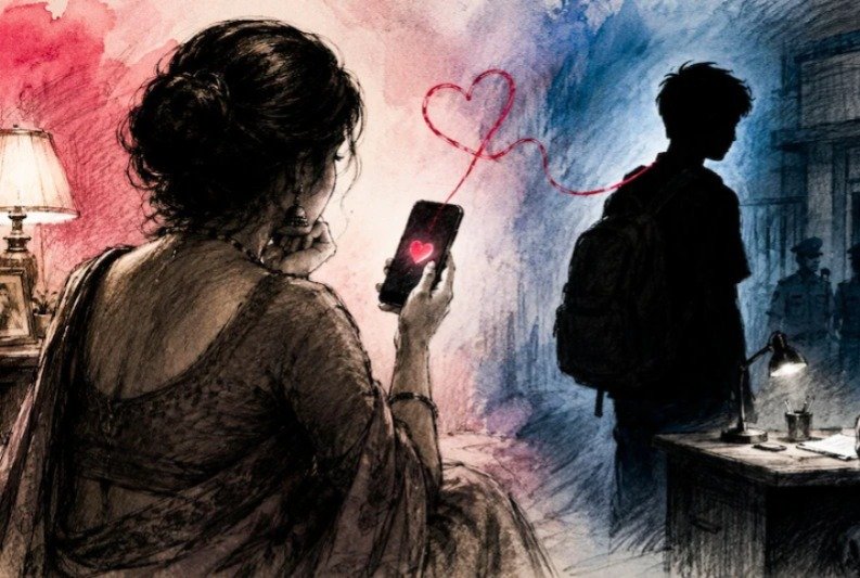14 वर्षीय लड़के से दिल लगा बैठी 40 साल की महिला