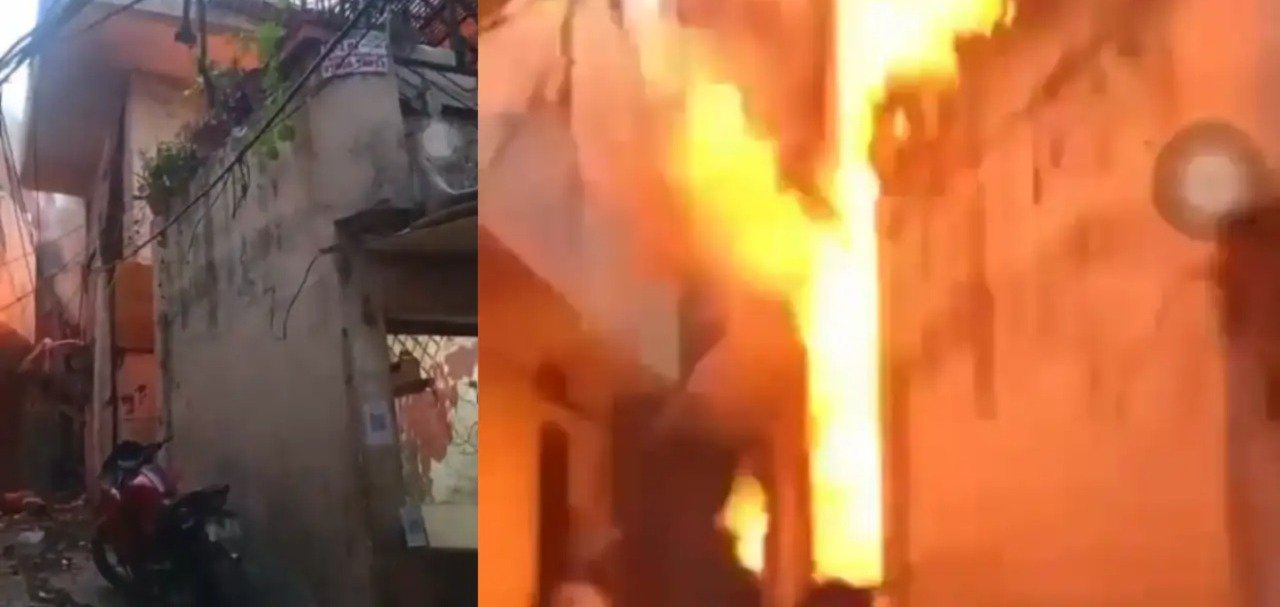 चंडीगढ़ में गैस सिलेंडरों का विस्फोट