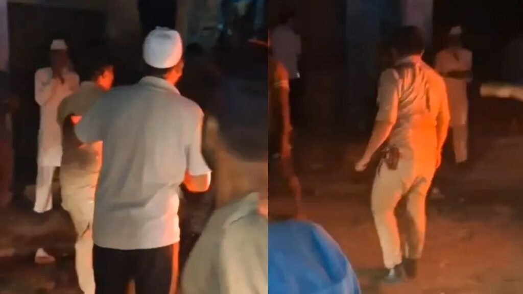 बिजनौर में चोर को पकड़ने गई पुलिस पर हमला