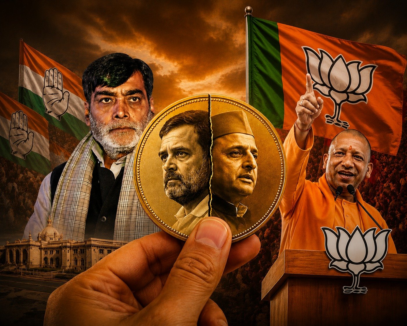 रामकृपाल यादव ने राहुल और अखिलेश को बताया एक सिक्के के दो पहलू बोले