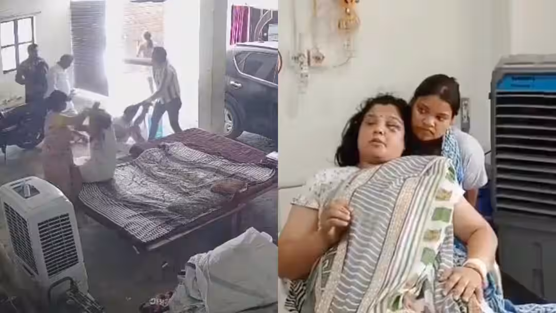 Uttar Pradesh: चंदौली में सपा महिला नेता पर घर में घुसकर हमला, बाल पकड़कर घसीटा और बेरहमी से पीटा