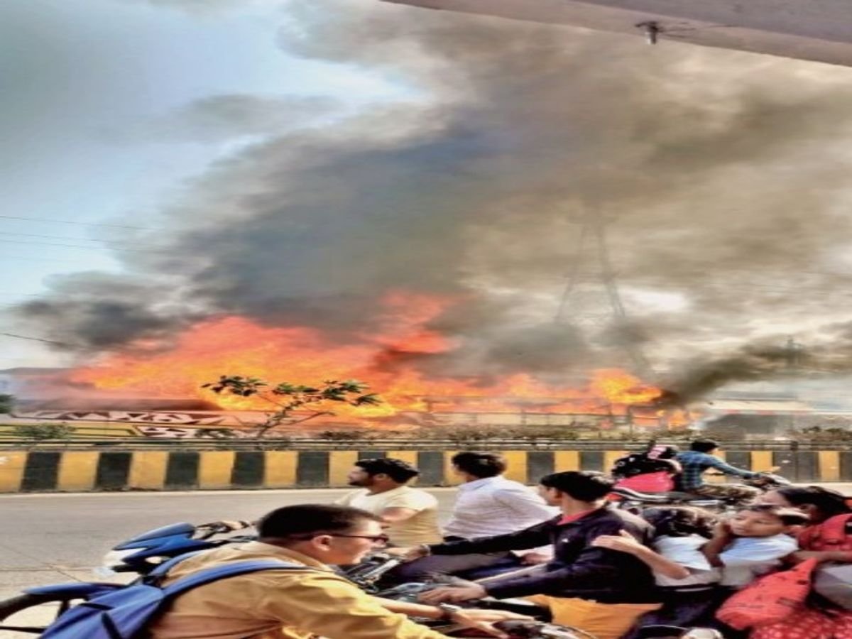 Indore Fire news: