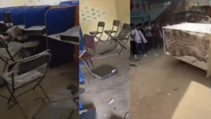 SSC Protest: प्रयागराज में SSC केंद्र पर बवाल