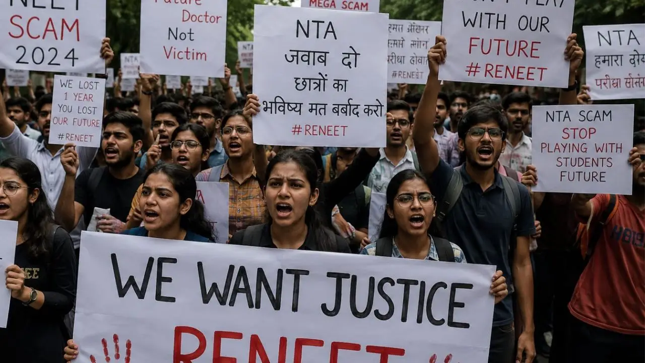 New Delhi: NEET पेपर देशभर में बिकता रहा, लेकिन NTA कहां सोता रहा ? लाखों-करोड़ों में बिका पेपर, अब तक 10 गिरफ्तार