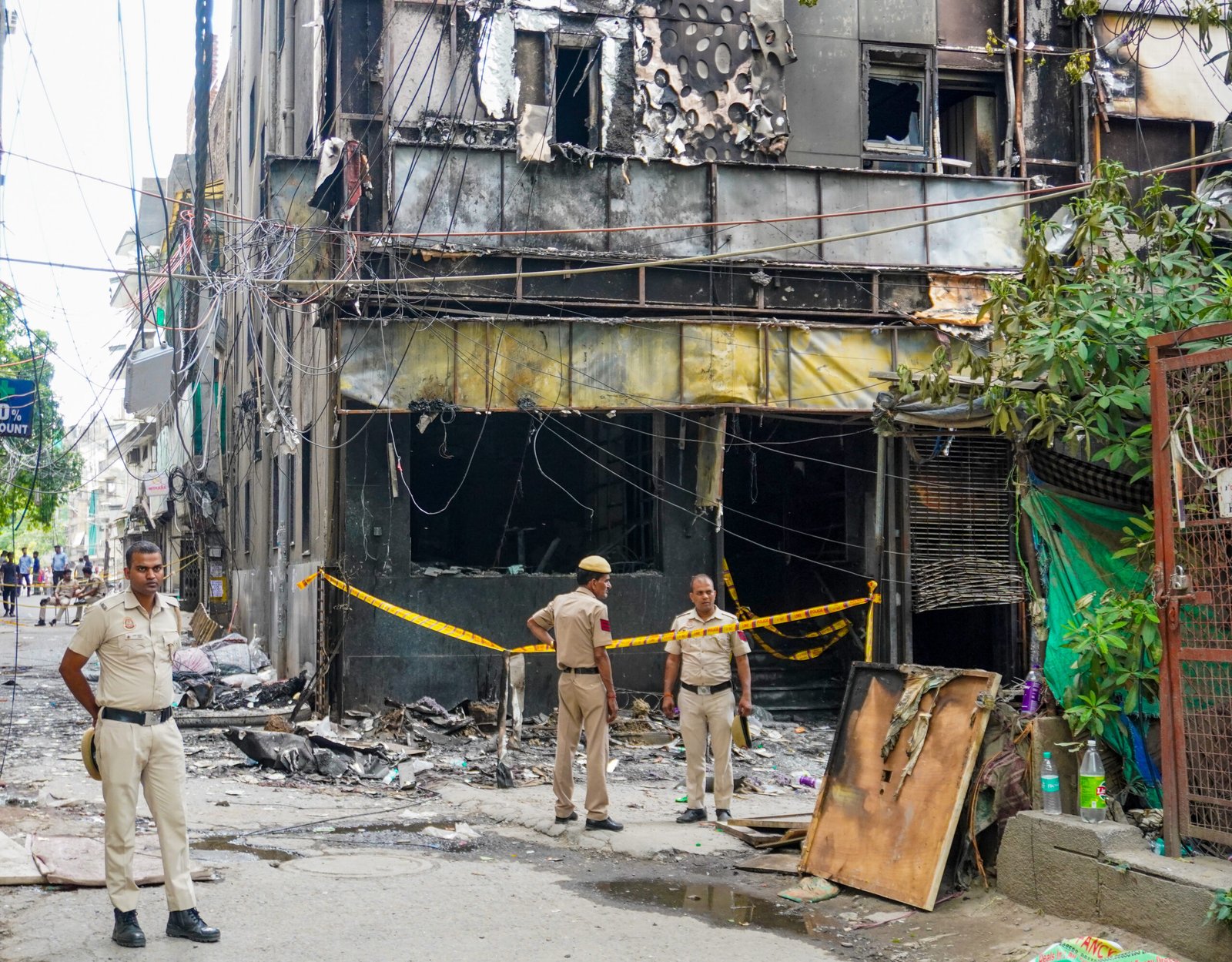 Delhi Fire: