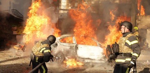 Russia Drone Attack