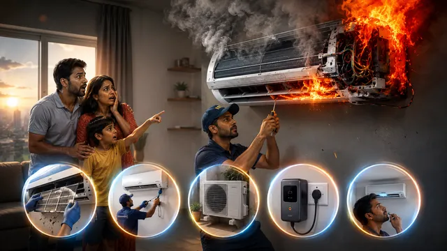 एसी ब्लास्ट से कैसे बचें? जानिए जरूरी बातें