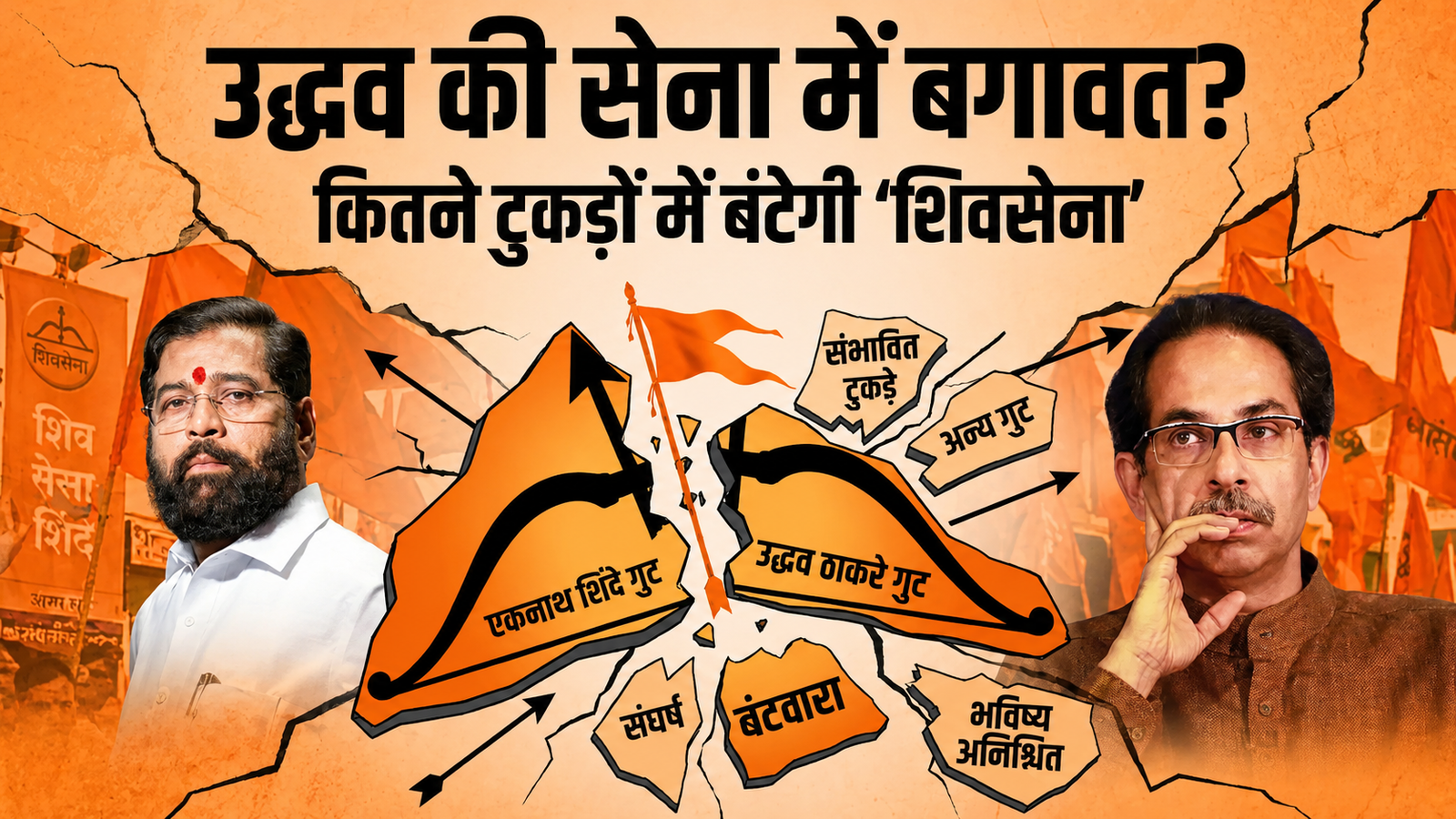 शिवसेना में फिर बगावत की आहट