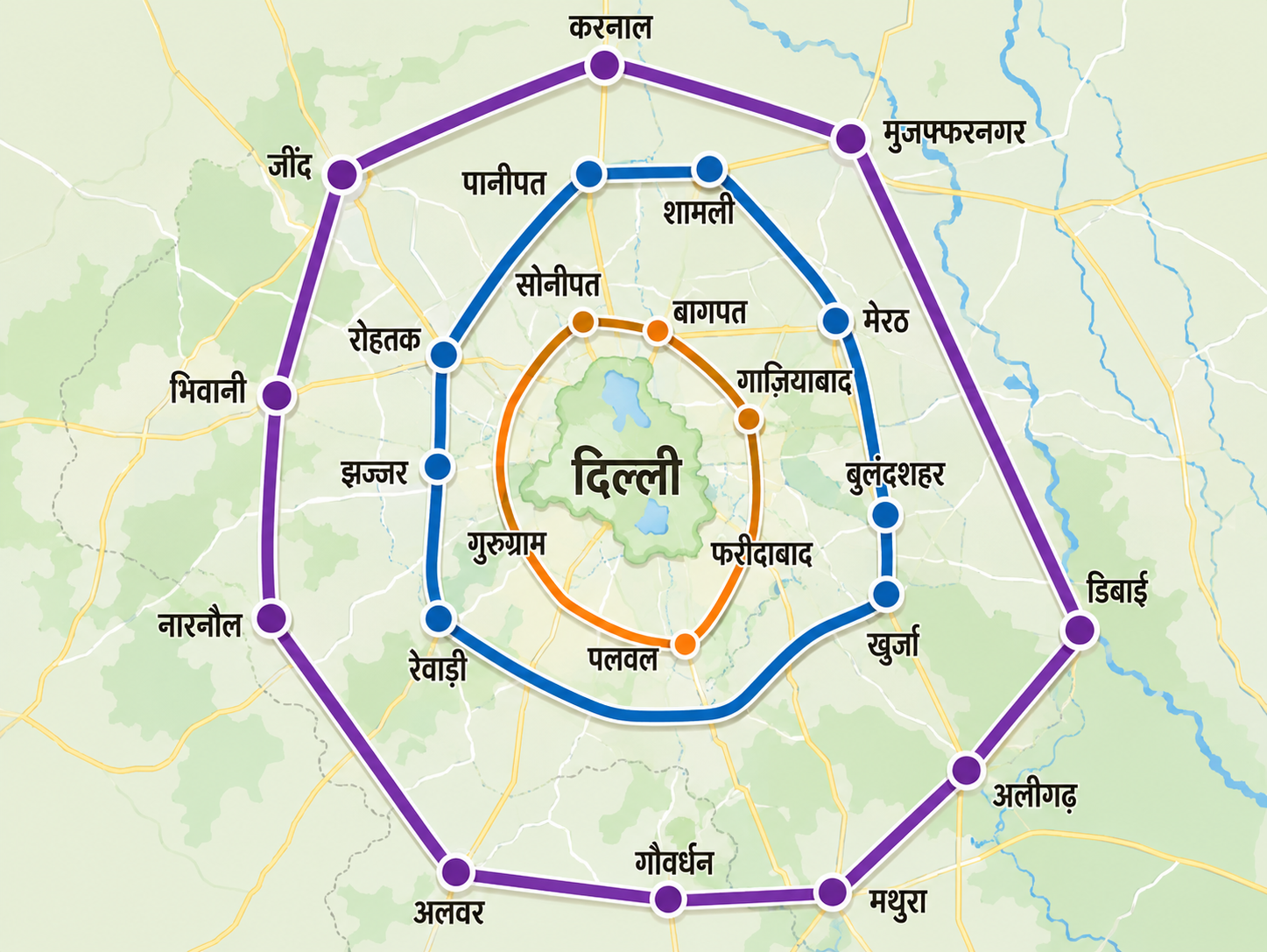 Delhi NCR Connectivity Boost: दिल्ली-एनसीआर को मिलेगी बड़ी राहत, राजधानी के चारों ओर बनेंगे तीन नए रेल कॉरिडोर