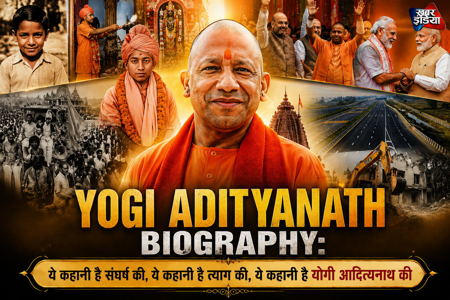 Yogi Adityanath Biography: ये कहानी है संघर्ष की, ये कहानी है त्याग की, ये कहानी है योगी आदित्यनाथ की