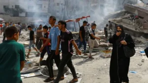 Israel Gaza Airstrikes: गाजा में इजरायल के ताजा हवाई हमले, 6 लोगों की मौत