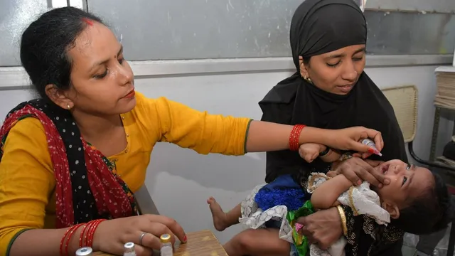 Ghaziabad polio camp: