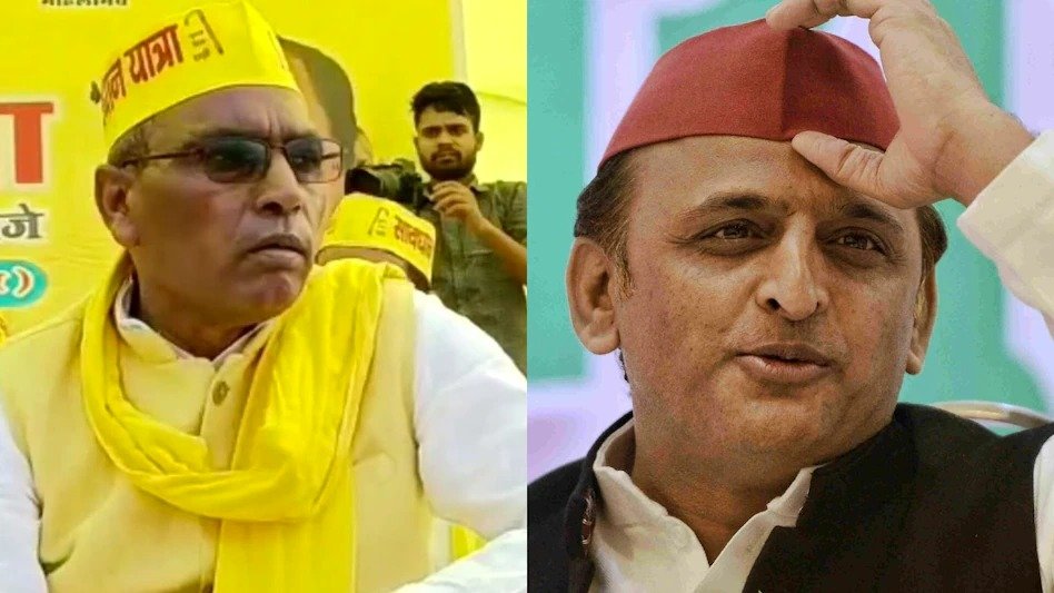 ओपी राजभर ने अखिलेश यादव को दी चुनौती