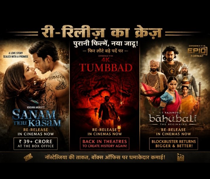 पुरानी फिल्मों का फिर चला जादू