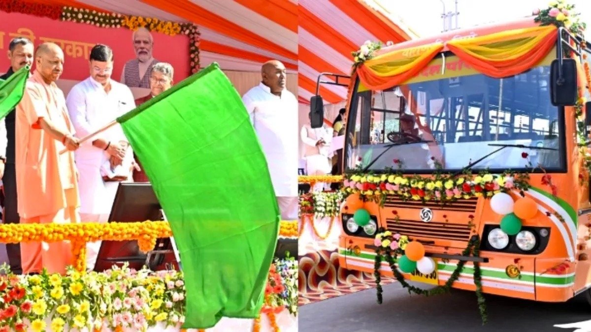 सीएम योगी ने दिखाई हरी झंडी