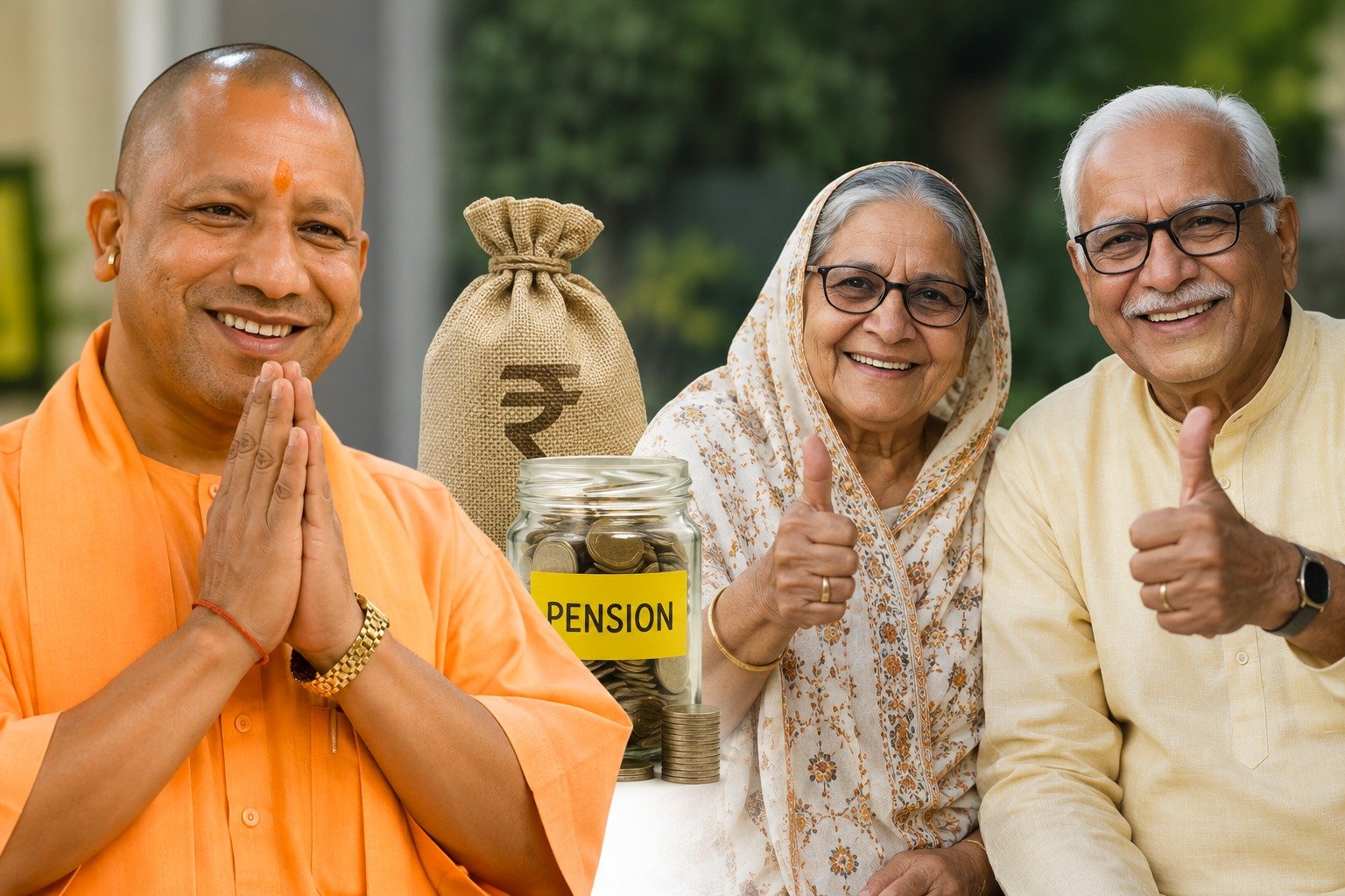 यूपी में लाखों बुजुर्गों को मिलेगा बढ़ी हुई पेंशन का लाभ